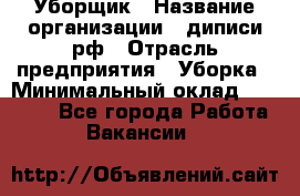 Уборщик › Название организации ­ диписи.рф › Отрасль предприятия ­ Уборка › Минимальный оклад ­ 12 000 - Все города Работа » Вакансии   